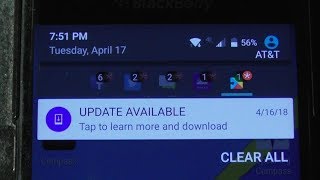 Blackberry Priv Android AAW068 MARCH 2 2018 System Kernel UPDATE VERIFICATION PROBLEM SOLUTION [upl. by Asseram]