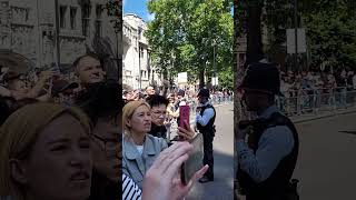 Hundreds of Grenadier Guards March Through London for State Opening of Parliament [upl. by Agatha425]