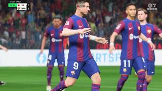 STADE RENNAIS FC VS FC BARCELONA  FC 24 GAMEPLAY [upl. by Amik913]