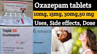 Oxazepam 10 mg Serax What is Oxazepam Used For Dosage Side Effects Contraindications [upl. by Marieann]