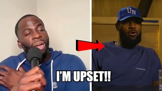 Draymond Green Upset W LeBron James for Starting JJ Redick Podcast But Not Supporting His [upl. by Dlared694]