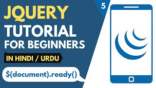 jQuery Tutorial for Beginners 5  What is documentready method in jQuery  HindiUrdu [upl. by Eilssel453]