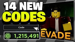 NEW EVADE CODES SEPTEMBER 2024  ROBLOX EVADE CODES 2024 [upl. by Younglove]