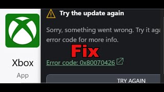 Fix Xbox App Not Opening Error Code 0x80070426 On Windows PC [upl. by Eerual537]