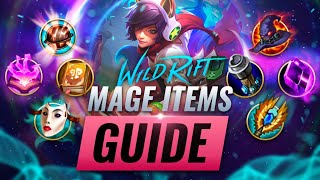 The COMPLETE Mage Itemization Guide in Wild Rift LoL Mobile [upl. by Nylesaj]