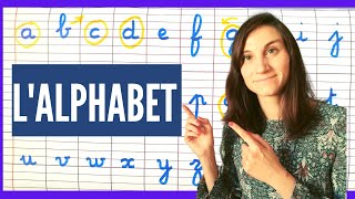 LALPHABET Apprendre à écrire les lettres [upl. by Nbi686]