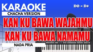 Karaoke  Kau Tercipta Bukan Untukku  Ratih Purwasih  Nada Pria [upl. by Ojyma]