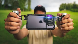 Get CINEMATIC Video with SmallRig Anamorphic Lens for iPhone [upl. by Juliane]