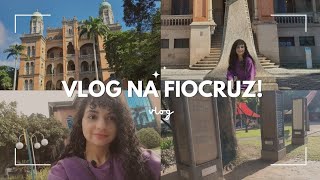 📹 VLOG NA FIOCRUZ Castelo Biblioteca de Manguinhos Museu da Vida e mais  thamirisdospassos [upl. by Aydni]