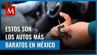 Si buscas adquirir un auto estos son los más baratos en México en 2024 [upl. by Riobard851]