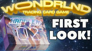 Opening WONDRLND TCG Starlight Genesis Exclusive Handler Box WONDRLNDTCG [upl. by Torrey73]