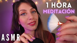 ASMR • 1 HORA de Meditación y RELAJACIÓN Guiada  Limpio tu energía 🌙 [upl. by Agatha]