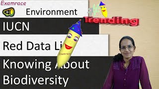 IUCN and Red Data List  Knowing about Biodiversity [upl. by Ynattir511]