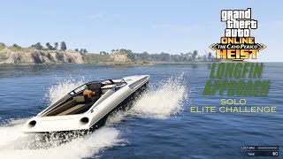 Cayo Perico Heist Longfin Approach Elite Challenge Grand Theft Auto [upl. by Einahpad]