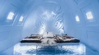 The ICEHOTEL in Swedish Lapland [upl. by Olnek]