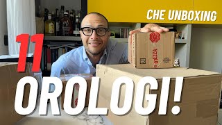 11 orologi in un solo unboxing mai viste tante novità in un solo video [upl. by Dibri]