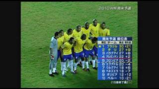 ブラジル vs チリ 【2010 FIFA ワールドカップ】 南米予選 [upl. by Benita155]