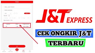 Cara Cek Ongkir JampT Express 2021 [upl. by Yrod]