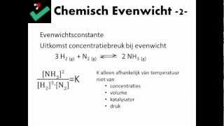 Chemisch Evenwicht 2 [upl. by Haley]