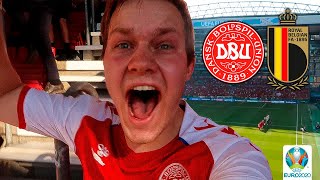 EN FODBOLDOPLEVELSE JEG ALDRIG VIL GLEMME  DANMARK VS BELGIEN EURO 2020 VLOG [upl. by Katleen388]