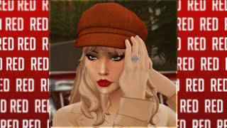 The Sims 4  Taylor Swifts Eras  Red Taylors Version ❤️✨ [upl. by Merline971]