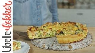 Quiche met broccoli en zalm [upl. by Hank787]