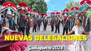 Primer CONVITE DELEGACIONES NUEVAS EN OAXACA GUELAGUETZA 2024 [upl. by Aelsel]