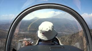 Flying over Santiago de Chile Vitacura Gliding Club [upl. by Fidele693]