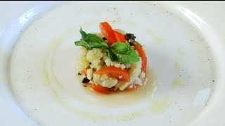 Pesce Tartare di baccalà marinatouChefTV [upl. by Genet]