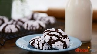 How to Make Chocolate Crinkles  Cookie Recipes  Allrecipescom [upl. by Anegroeg114]