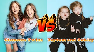 Clements Twins VS Taytum and Oakley Fisher Transformation 👑 From Baby To 2023 [upl. by Dedra]