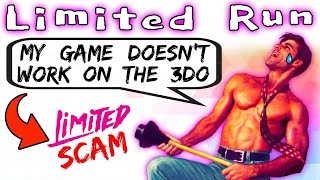 Limited Run Games Scams Customers With quotPremiumquot 3DO Games On CDRs [upl. by Ahsead]