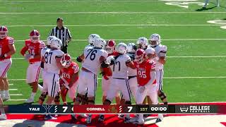 Highlights Cornell Football vs Yale  HOMECOMING  9242022 [upl. by Porush]