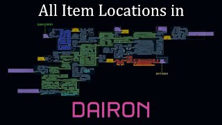 Metroid Dread  Dairon All Items [upl. by Haneekas]