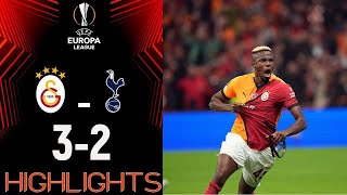 Galatasaray vs Tottenham 32 Highlights Europa League 2024 [upl. by Harday]