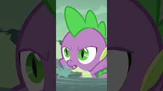 Spike Rescues a Dragon🐉🏊‍♂️ My Little Pony Friendship is Magic S6EP5 shorts mlp cartoon [upl. by Elolcin]