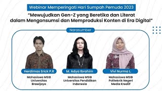 Mewujudkan GenZ yang Beretika dan Literat dalam Mengonsumsi dan Memproduksi Konten di Era Digital [upl. by Acimak]