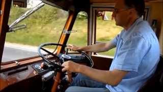 1957 AEC Mandator ballast tractor YNN 724 Road trip [upl. by Trinidad]