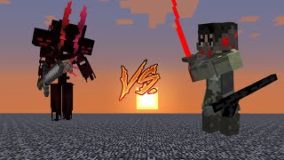 MCPE Mob Battle 8 Deathblade vs Jetstream Sam [upl. by Conchita]