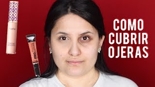 COMO CUBRIR OJERAS  ASTRIDLAMMAKEUP [upl. by Sivie]