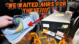 quotBAGGEDquot STONE ISLAND x NEW BALANCE 574 LEGACY RELEASE in SOHO LONDON  VLOG [upl. by Cairns]