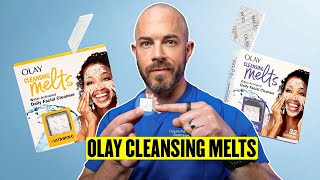 Olay Cleansing Melts Dermatologists Honest Review [upl. by Acessej]