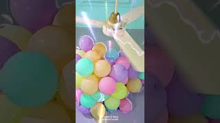 Deflate of Balloons by NATIONAL Ceiling Fan 🙂‍↕️shorts [upl. by Helmer57]