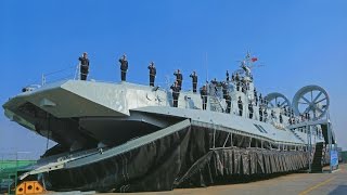 Chinese Navy PLAN  Zubr Hovercraft LCAC [upl. by Kurys]