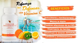 VITAMINA C FOREVER LIVING  ABSORBENT C ESPAÑOL [upl. by Yeleen]