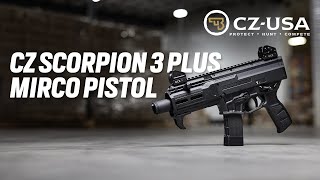 CZ Scorpion 3 9MM Micro Pistol  Review [upl. by Ennayehc60]