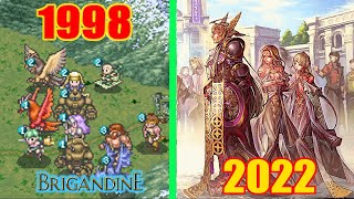 Evolution of Brigandine Games  19982022 [upl. by Idisahc]