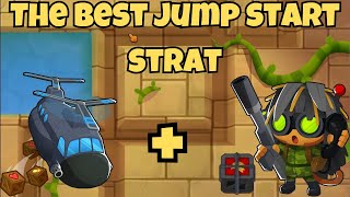 THE BEST STRAT IN JUMP START Bloons TD Battles 2 [upl. by Franckot]