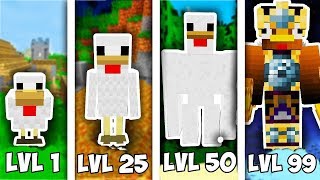 ⚠️ TAVUK SEVİYELERİ  Minecraft ⚠️ [upl. by Ycnej]