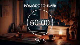 Study With Me ★︎ 5010 Pomodoro Focus 📚 Lofi Beats To Study Productivity • Focus Station [upl. by Giffard274]